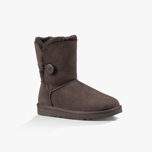 Ugg Bailey Button II Women Classic Boots Brown (2415SUMQD)